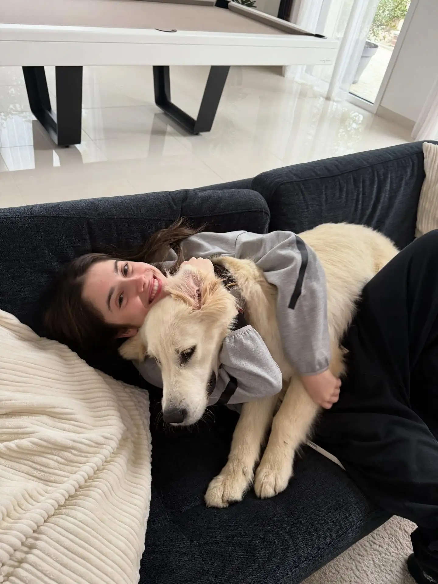 AG百家乐-内维斯女友社媒晒宠物狗照：一年前我们收养你无比正确